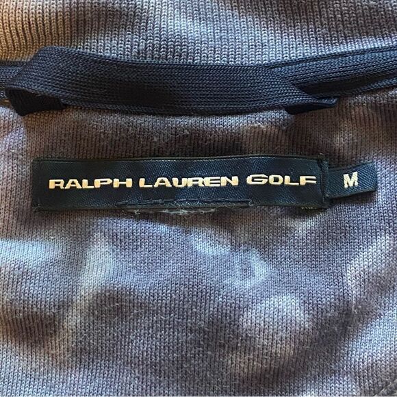 Ralph Lauren Golf Front Zipper Purple Tie Dye Jacket Size Medium - Picture 3 of 14